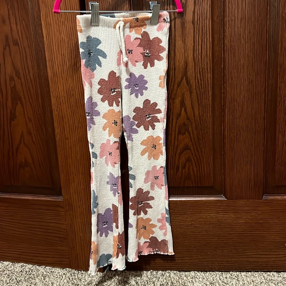 Zara Flower Bell bottoms